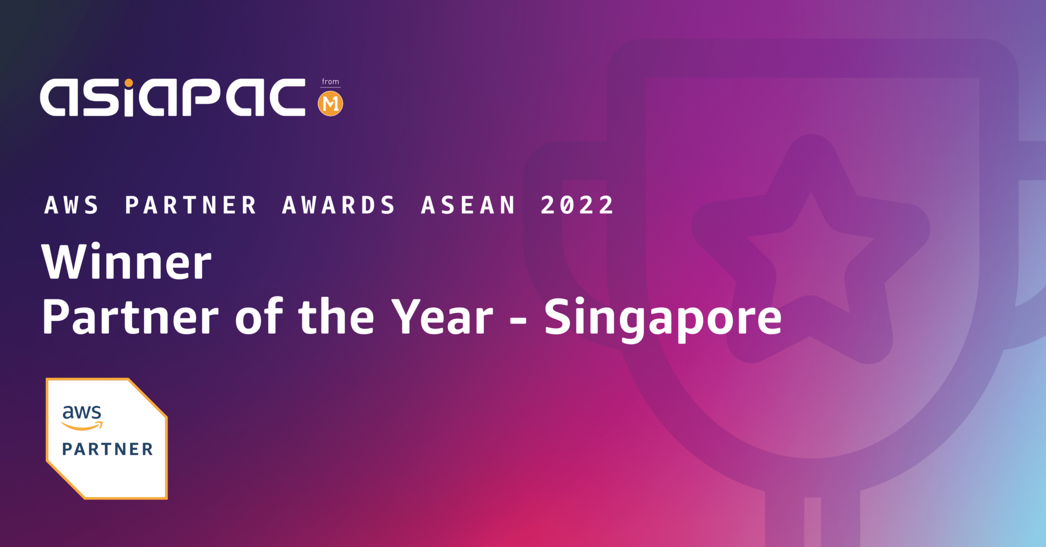 AWS ASEAN Partner of the Year Award 2022 Singapore
